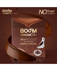 Boom Cocoa Plus，浓郁可可，36种成分的全面配方。