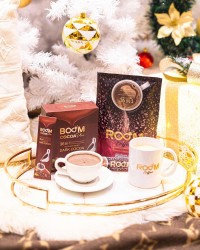 Every day is a special day with Room Coffee and Boom Cocoa Plus.