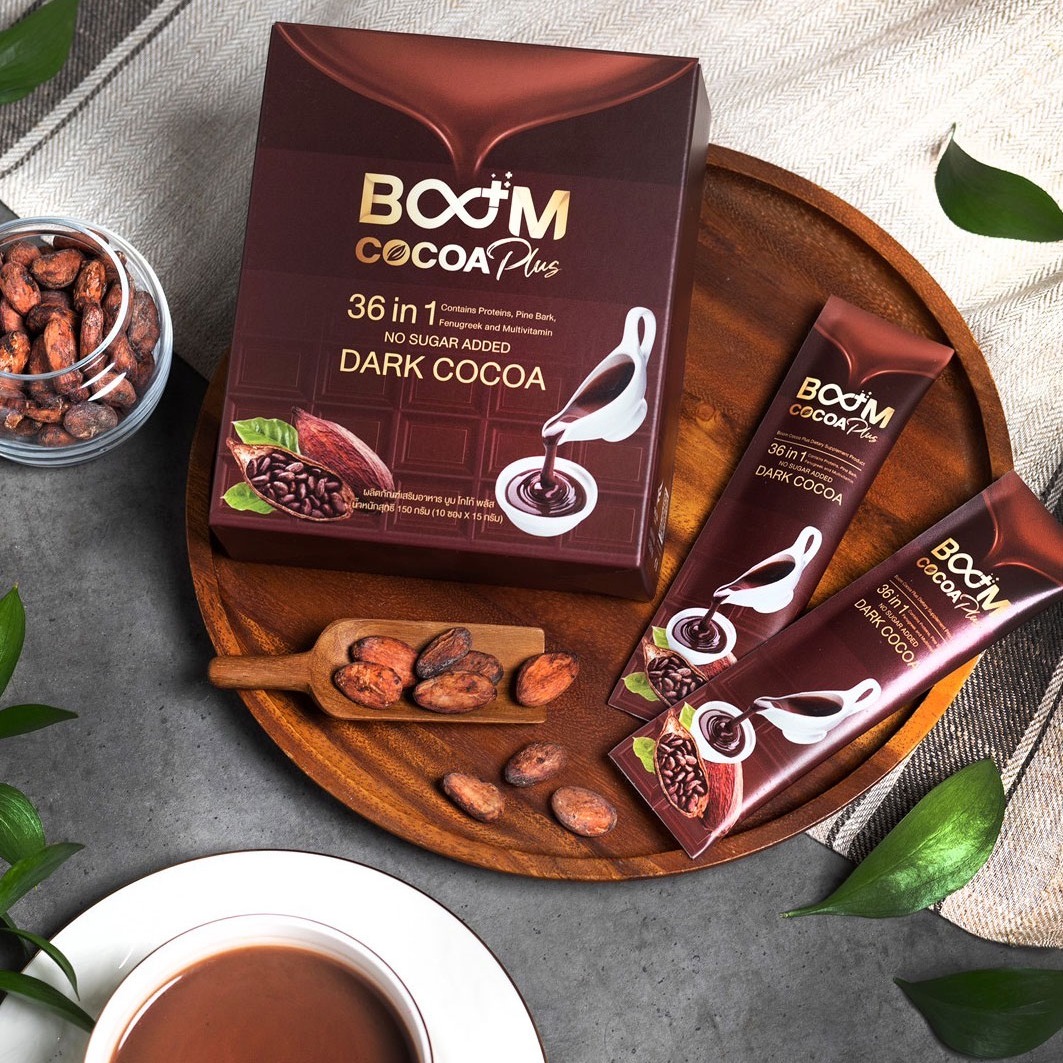 Transform your mornings effortlessly with Boom Cocoa Plus.