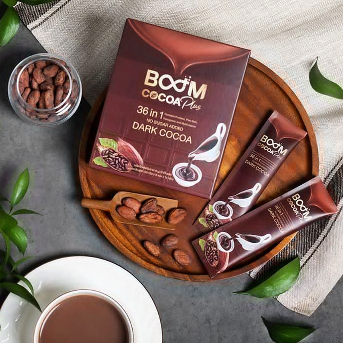 来一杯浓郁的 Boom Cocoa Plus 如何？