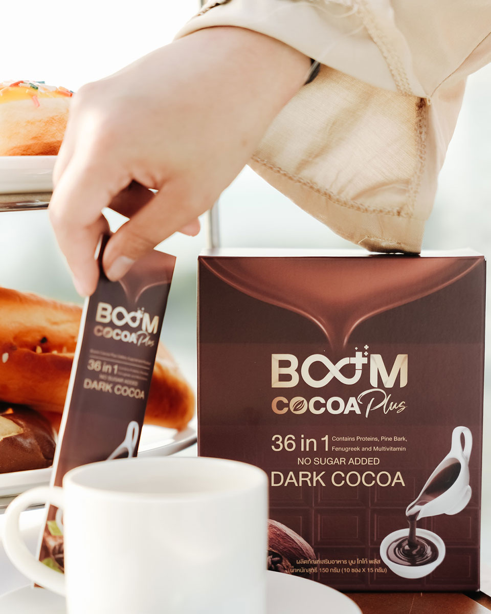 Intense cocoa flavor, this cup is good for your health.