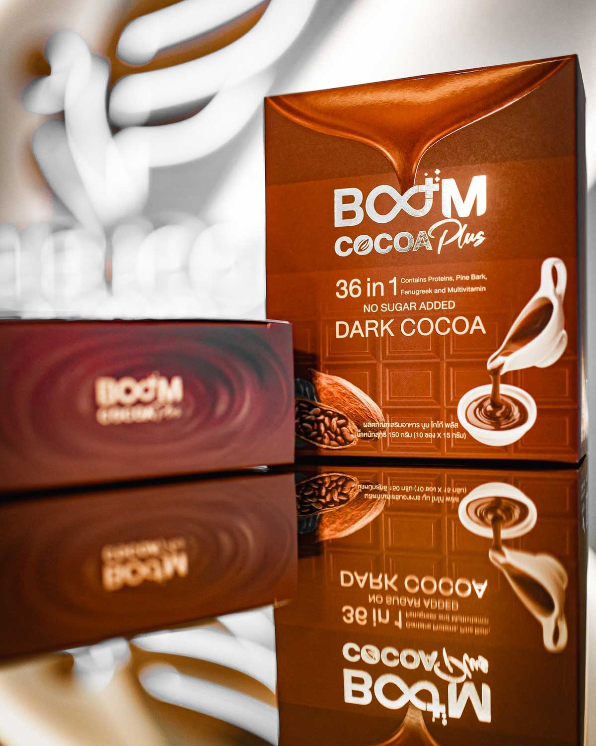 Boom Cocoa Plus, cocoa that offers more than just delicious taste.