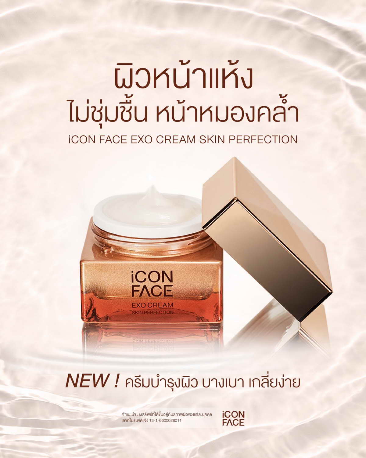 iCon Face Exo Cream is suitable for whom?