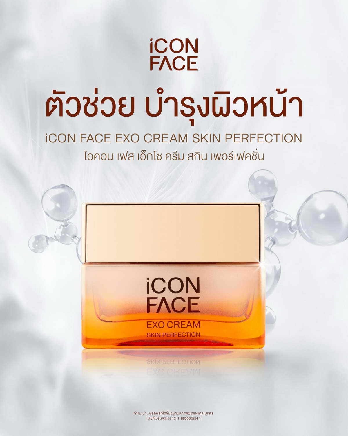 iCon Face Exo Cream, the facial skin care assistant.