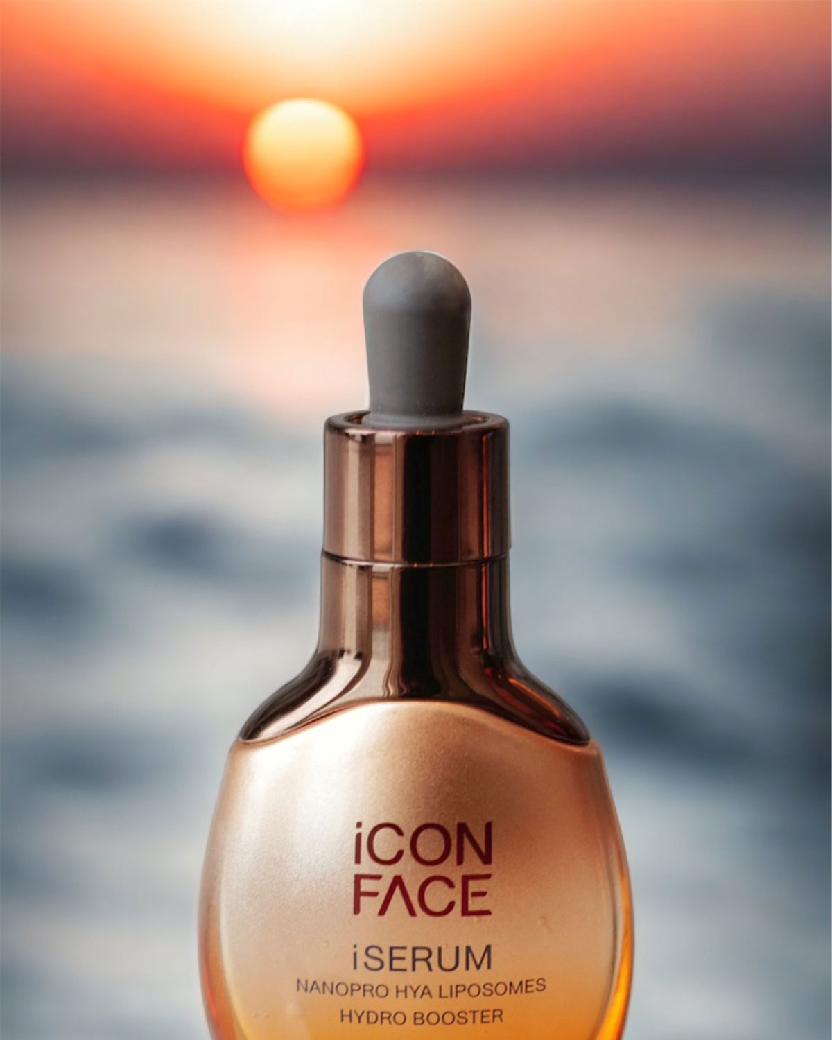 Achieve radiant, glass-like skin with iCon Face iSerum