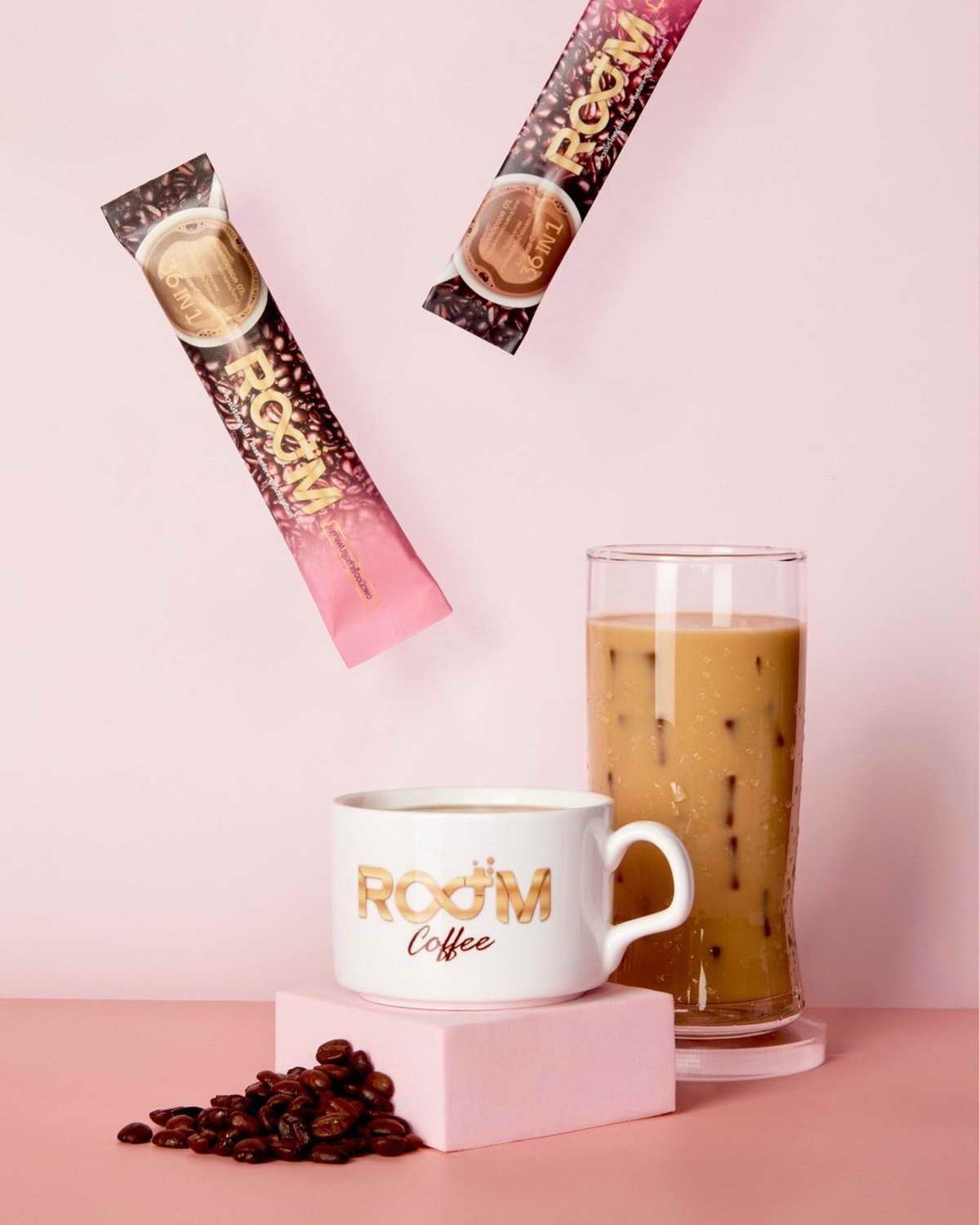 Whether it's hot or cold, Room Coffee is delicious.